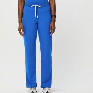 Royal Blue Figs High Waisted Livingston Basic Scrub Pants